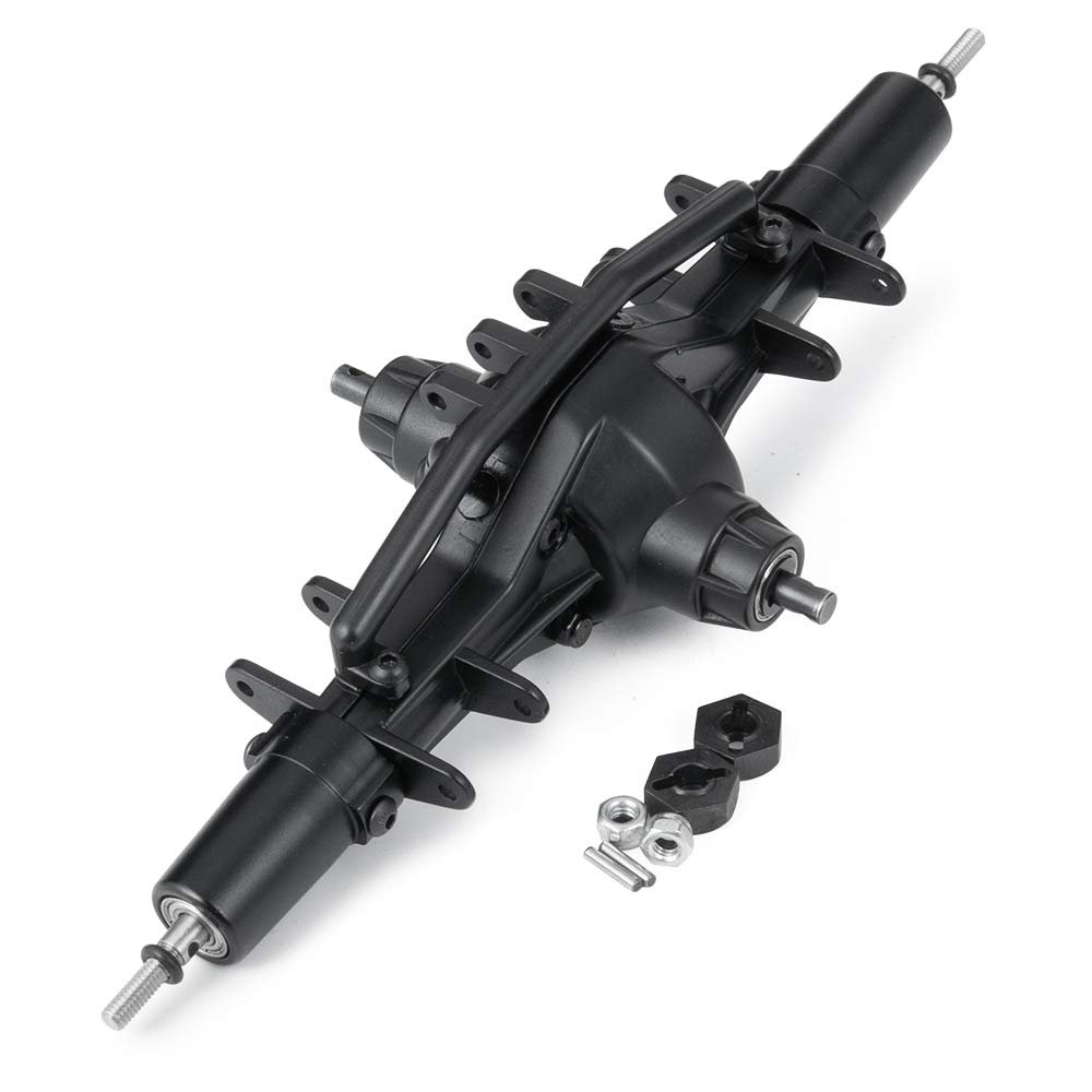 Complete Metal Front/Middle/Rear 6x6 Straight Axle for Axial SCX10 AX90021 1/10 RC Crawler Car Model Upgrade Parts(Middle)