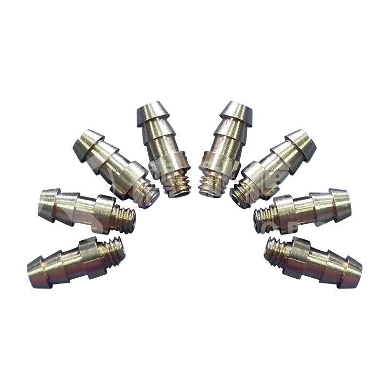 8pcs Copper Water Nozzles for Model Ships M3D4d3.5L10mm