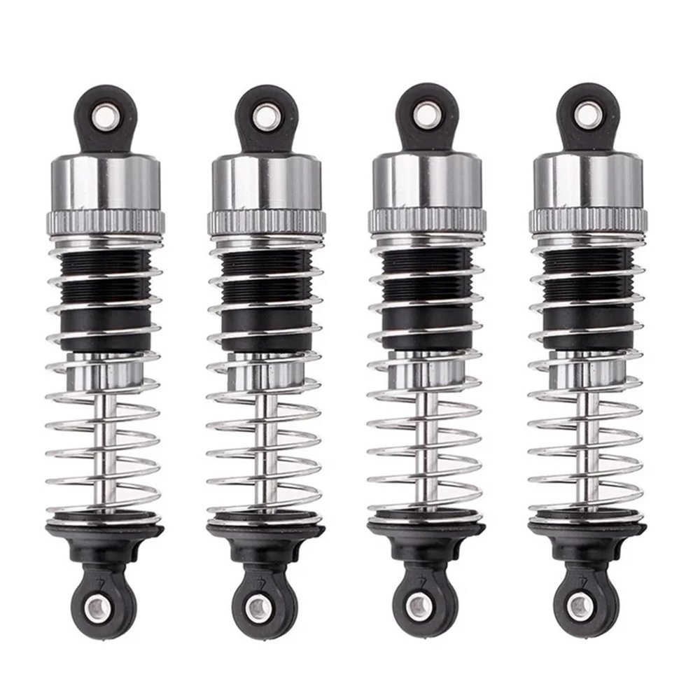 DAIKONRICH 4Pcs Oil Metal Shock Absorber Damper for HBX 16889 16889A 16890 16890A SG1601 SG1602 1/16 RC Car Upgrade Parts