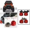 8mm Hex Wheel Hubs Adapter Widen Connector for Traxxas TRX-4 1/10 RC Crawler view 4