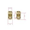DAIKONRICH for MN78 MN82 Metal Front and Rear Axle with 3mm to 4mm Shaft Sleeve 1/12 RC Car Upgrade Parts Accessor(Black Suit) view 2