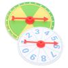 ABOOFAN 1set Prize Wheel Game Roulette Wheel for Parties Raffles Classroom Fun Smooth Rotation Exciting Surprises for Events Celebrations 2pcs view 1