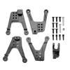 4Pcs Aluminum Alloy Front & Rear Shock Absorbers Damper Towers Mount for Axial SCX10 II 90046 1/10 RC Crawler Car Model view 4