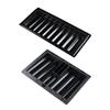 COSMEVIVI 2pcs Plastic Poker Chip Tray Set Sturdy Table Chips Holder Organizer for Game Night and Tournaments for Gamers and Enthusiasts view 1
