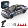 Actualia 1/43 Scale RC Drift Car, 2.4GHz Full-Proportional High-Speed 15KM/H Drift Racing Car with LED Lights, 4WD Mini RC Vehicle Model for Adults & Hobbyists view 1