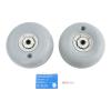 2PCS 12in X 6in 16mm Balloon Beach Sand Tire,Inflatable Beach Balloon Wheel with Stainless Steel Screws,Beach Cart Tires for beaches, Ggravel Fields, Mud Field view 2