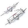 DAIKONRICH Metal Upgraded Front and Rear Axles, Differential Assembly for MN MN128 MN86 G500 RC car Parts(Silver) view 1