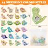 24PCS Dinosaur Fidget Spinner Toys,Party Favors Birthday Gifts Goodie,Autism Sensory Toys for Boys Girls Stress Relief,Treasure Box Toy for Classroom Prizes Supplies(Dinosaur) view 3