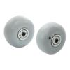 2PCS 9in X 5in 22mm Balloon Beach Sand Tire,Inflatable Beach Balloon Wheel with Stainless Steel Screws,Beach Cart Tires for beaches, Ggravel Fields, Mud Fields view 4