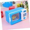 UPKOCH Boy Girl Pretend Play Microwave Toy Educational Kitchen Appliance for Boys and Girls Lightweight and Compact Design Fun Role-Playing Activity for Birthdays and Parties view 4