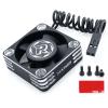 30mm RC Motor Fan 28000RPM ESC Cooling Fan for RC Car 1/8 1/10 1/12 Scale 540 550 Brushless Motor (Black Silver) view 1
