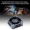30mm RC Motor Fan 28000RPM ESC Cooling Fan for RC Car 1/8 1/10 1/12 Scale 540 550 Brushless Motor (Black Silver) view 2