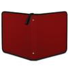 Kuquteed Maroon Trading Card Binder 4 Pocket 400 Cards Holder Collector Album with 50 Removable Sleeves Gifts for Boys Girls Sports Game Cards view 2