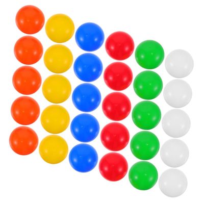 OUNONA 30pcs Openable Raffle Drawing Balls Brightly Colored Sphere Game Balls for Parties Events and Celebrations Lightweight Easy to Carry for and Game