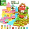 200PCS Magnetic Blocks - Magnetic Building Blocks for Girls Age 3+, Build Mine Magnet Craft Cubes for Toddlers, STEM Sensory Toys for Princess, Kids Christmas Birthday Gift view 1