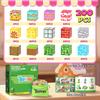 200PCS Magnetic Blocks - Magnetic Building Blocks for Girls Age 3+, Build Mine Magnet Craft Cubes for Toddlers, STEM Sensory Toys for Princess, Kids Christmas Birthday Gift view 3