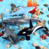 SCAHOW 12pcs Sea Animal Figures, Realistic Small Ocean Animal Toys Set with Whale Shark Octpus view 2