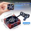 Surpass Hobby RC Cooling Fans 30mm 28000 High RPM RC Motor Fan Only Replacement Fans (Without Motor Heatsink) for 1/8 1/10 1/12 RC Car Truck Buggy Truggy(Black Red) view 3