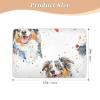 Cute Shepherd Dogs Extra Large Resuable Potty Training Pee Pad Highly Absorbent Sheet Cover Underpads Breathable Cradle Mattress for Infant Toddler 52" L x 34" W view 2