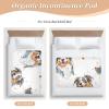 Cute Shepherd Dogs Extra Large Resuable Potty Training Pee Pad Highly Absorbent Sheet Cover Underpads Breathable Cradle Mattress for Infant Toddler 52" L x 34" W view 4