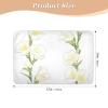 Light Yellow Florals Extra Large Resuable Potty Training Pee Pad Highly Absorbent Baby Diaper Changing Pad Non-Slip Diaper Pads for Infant Baby 52" L x 34" W view 2