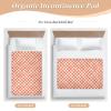 Coral Pink Grids Extra Large Resuable Potty Training Pee Pad Water Resistant Bed Wetting Pads Anti-Lip Pad Liner for Children Adults Pets 52" L x 34" W view 4