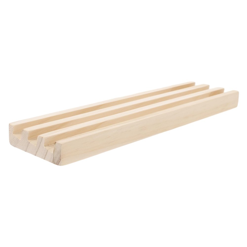 BESPORTBLE Domino Base Bracket Wood Stand Displaying Holder Bulk Tiles Rack Stable Base