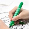 AFPSDLFJDLS 12/18 Colors Marker Pen Set Headed Student Animation Drawing Oily Marker Kids Painting Pens School Art Supplies(12color) view 2