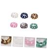 Holibanna 6pcs Creative Resin Chain Shaped Rings Hand Rings Jewelry for Festivals Parties and Daily Wear Safe Material Unique present for Random Color view 3