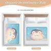 Cute Penguin Extra Large Resuable Changing Pad Covers Water Resistant Bed Pad Non-Slip Pee Mats for Kids Adults Pets 52" L x 34" W view 4