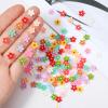 100 Pcs Mini Flowers for Crafts Minature Flowers for Minature Houses Resin Daisy Flower Dollhouse Miniature Flower for Tiny Things for Fairy Garden Dollhouse Micro Landscaping Terrarium Decoration view 3
