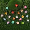 100 Pcs Mini Flowers for Crafts Minature Flowers for Minature Houses Resin Daisy Flower Dollhouse Miniature Flower for Tiny Things for Fairy Garden Dollhouse Micro Landscaping Terrarium Decoration view 4