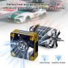 2Pack RC Cooling Fan 30mm 28000RPM 8.4V Aluminum ESC Heatsink for RC Car 1/8 1/10 1/12 Scale 540 550 Brushless Motor (Black Gold) view 4
