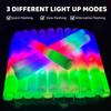 130-Pack Premium LED Foam Glow Sticks Bulk  Wedding Glow Sticks for Reception, Foam Lights Up Sticks, Party Supplies for Adults, Glow Party Favors, Lighted Foam Rods, DJ Club Event Glow Stick. view 3