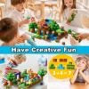 Bigear Magnetic Building Blocks 100PCS: 3D STEM Magnet Toys for Kids Ages 3+, Strong Magnets & Safe 1 Inch Large Tiles, Educational Construction Set, Birthday for Boys & Girls view 4
