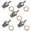 10PCS RC Car 70117 Duty Glow Plug NO.4 N4 Hot Spark Plug Nitro Engine Parts for 1:8 1:10 TRX RC Nitro Engines Car view 3