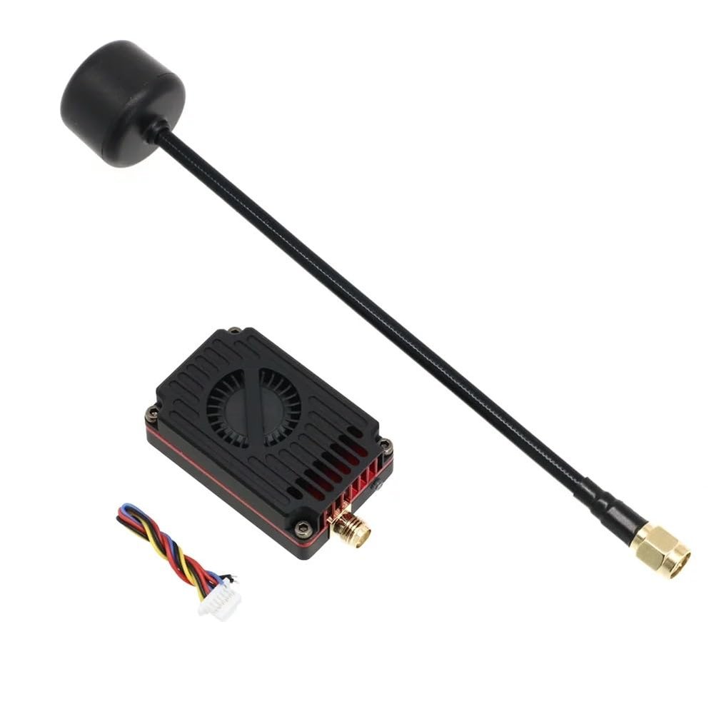 RUSHFPV OverShoot 3.3G 4W VTX Supports IRC Tramp Protocol 7-30V Video Transmitter 3.3GHz Glasses VRX Module FPV Long Range Drone (3.3G 4W VTX)