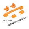 FXT WORKS Accessories Compatible with SRB400, SRB400-SUB Water Bead Blaster Gun, Accessories Only (Tactical Mount + Sight Set) (Orange+Spring) view 2