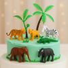 16pcs Palm Tree Decor,8cm Palm Tree Cake Topper,Coconut Tree Cake,Palm Tree Party,Jungle Cake Hawaiian Cupcake Toppers,Beach Cake Decorations view 4