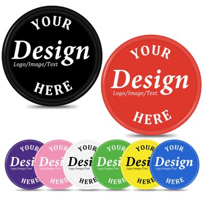 200-1000 Personalized Plastic Chips,Custom Your Logo/Text/Image,Full-Color Double-Sided UV Printing,15 Colors,Good for Drink Tokens,Partys, Bars,Golf Markers, Business Cards,Prootional Merchandise