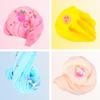 4 Pack Cloud Slime Kit, Soft and Non-Sticky Stress Relief Toy for Girls Boys Education, Party Gift and Birthday Gift, Kid Fun Toys view 2