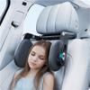 1pcs Car Headrest Pillow, 2025 Upgrade 360 Rotating Travel Headrest, 3-Point Linkage Adjustable, Thickened Breathable Memory Foam Headrest, Travel Car Sleeping Pillow for Kids Adults Accessories view 1
