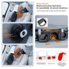 1pcs Car Headrest Pillow, 2025 Upgrade 360 Rotating Travel Headrest, 3-Point Linkage Adjustable, Thickened Breathable Memory Foam Headrest, Travel Car Sleeping Pillow for Kids Adults Accessories view 2