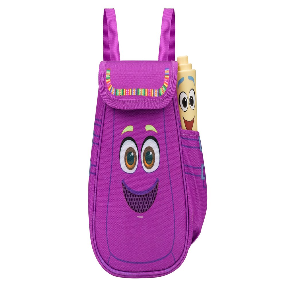 eKids Karaoke Microphone with Boombox, Toddlery Toys with Built-in Music for Kids (Dora)