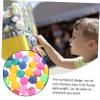 KOMBIUDA 50pcs Pong Balls Numbered Entertainment Balls Material Raffle for Party Games view 2