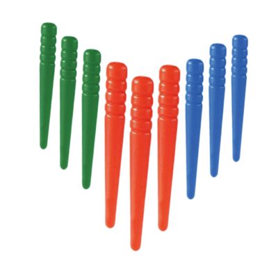 9X Cribbage Board Pegs,Peg Game,Tapered Game Pins,Traditional Crib Board Pins Accessories,Replacement Fit 1/8 Holes
