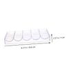 QUMIIRITY 1Pc Transparent Poker Chips Storage Box Organizer Case for Easy Access and Tidy Table Compact Design for Convenient Use Present for Friends and Family view 3