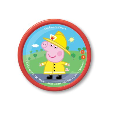 Kekz Audio chip for cookie listeners, Peppa Pig - Kekz 1: The Fire Engine (and 5 other stories), radio play for children from 3 years, playing time approx. 32 minutes