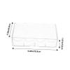 ifundom Transparent Multi Grid Poker Chip Storage Box Large Capacity Organizer for Easy Classification and Management of Poker Chips and Game Tokens view 2