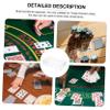 ifundom Transparent Multi Grid Poker Chip Storage Box Large Capacity Organizer for Easy Classification and Management of Poker Chips and Game Tokens view 3